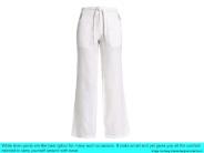 White linen pants for different occasions