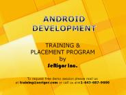 Android Training and Placement Program