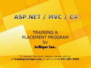 .net Training and Placement Program
