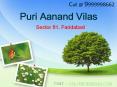 Puri Aanand Vilas New Project Sector 81 Faridabad
