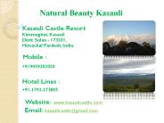 Natural Scenes Kasauli