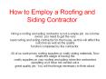 siding and eaves contractor PowerPoint PPT Presentation
