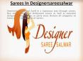 Sarees In Designersareesalwar PowerPoint PPT Presentation