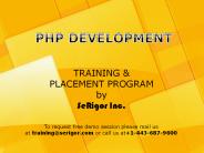 PHP training and Placement Program