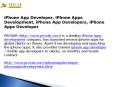 iPhone App Developer, iPhone Apps Development, iPhone App Developers, iPhone Apps Developer