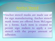 Anchor Stencil