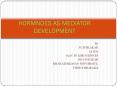 HORMNOES AS MEDIATOR DEVELOPMENT PowerPoint PPT Presentation