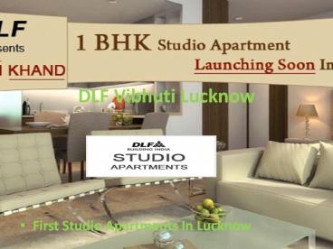 First Studio Aprtmnets in lucknow