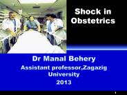 Shock in obstetrics for undergraduate