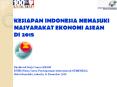 KESIAPAN INDONESIA MEMASUKI MASYARAKAT EKONOMI ASEAN PowerPoint PPT Presentation