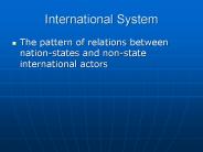 International System