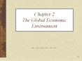 Chapter 2 The Global Economic Environment PowerPoint PPT Presentation