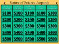 Nature of Science Jeopardy PowerPoint PPT Presentation