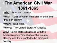 Civil War 1861-1865