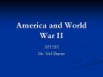 America and World War II PowerPoint PPT Presentation