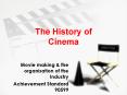 The History of Cinema PowerPoint PPT Presentation