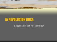 LA REVOLUCION RUSA