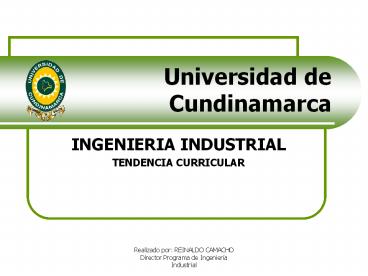 Universidad de Cundinamarca