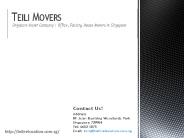 Moving Service in Singapore