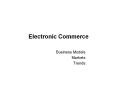 Electronic Commerce