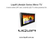 Liquifi Lifestyle Series Mirror TV