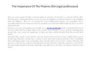 Phoenix Dui Attorney