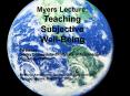 Myers Lecture 2008 APS PowerPoint PPT Presentation