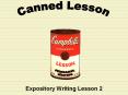 Expository Writing Lesson 2 PowerPoint PPT Presentation