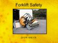 Forklift Safety PowerPoint PPT Presentation