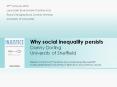 Why social inequality persists Danny Dorling University of Sheffield Based on the book: Injustice: why social inequality persists, to be published by Policy Press in April 2010. www.shef.ac.uk/sasi PowerPoint PPT Presentation