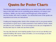 Quotes for Poster Charts