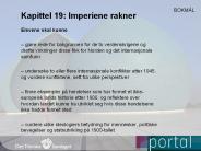 Kapittel 19: Imperiene rakner