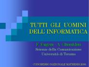 TUTTI GLI UOMINI DELL
