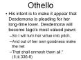 Othello PowerPoint PPT Presentation