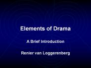 Elements of Drama