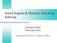 Search Engines & Question Answering Indexing PowerPoint PPT Presentation