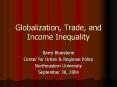 Globalization, Trade, and Income Inequality PowerPoint PPT Presentation
