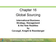 International Business Strategy, Management
