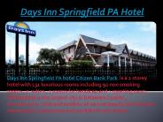 Days Inn Springfield PA Hotel