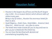 Houston hotel