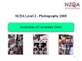 NCEA Level 2 - Photography 2008 PowerPoint PPT Presentation