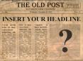 Old Style News Paper PowerPoint PPT Presentation