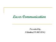 Laser Communication