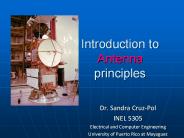 Introduction to Antenna principles