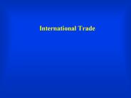 International Trade