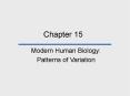 Modern Human Biology PowerPoint PPT Presentation