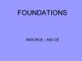 FOUNDATIONS PowerPoint PPT Presentation