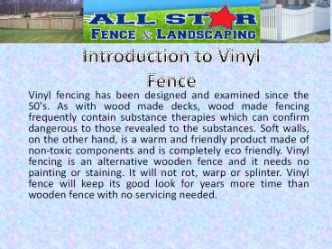 Pros And Cons of Vinyl Fencing
