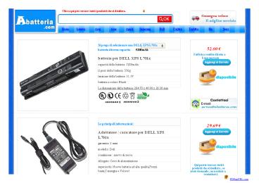 11.1V 5200mAh batteria per DELL XPS L701x
