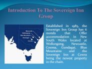Introduction To The Sovereign Inn Group